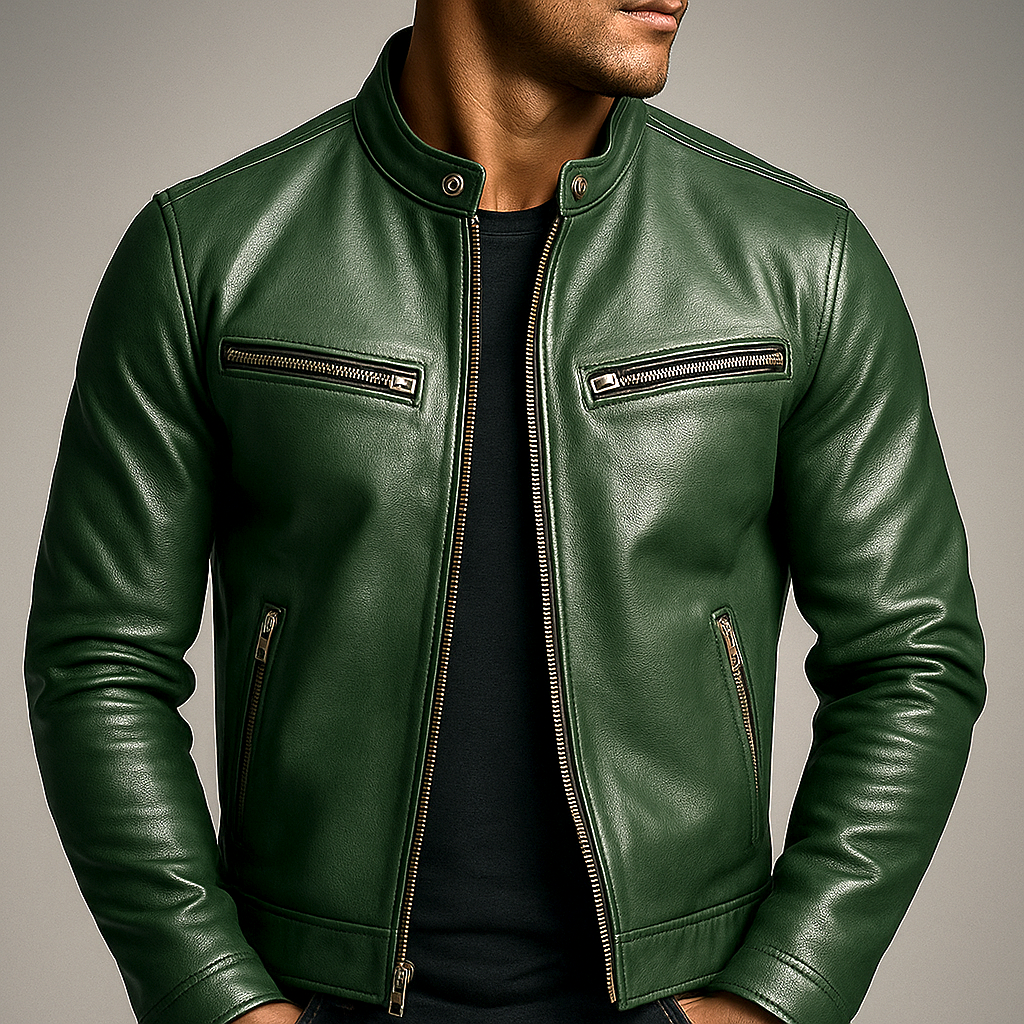 Wilson™ | Chaqueta de Cuero Vintage