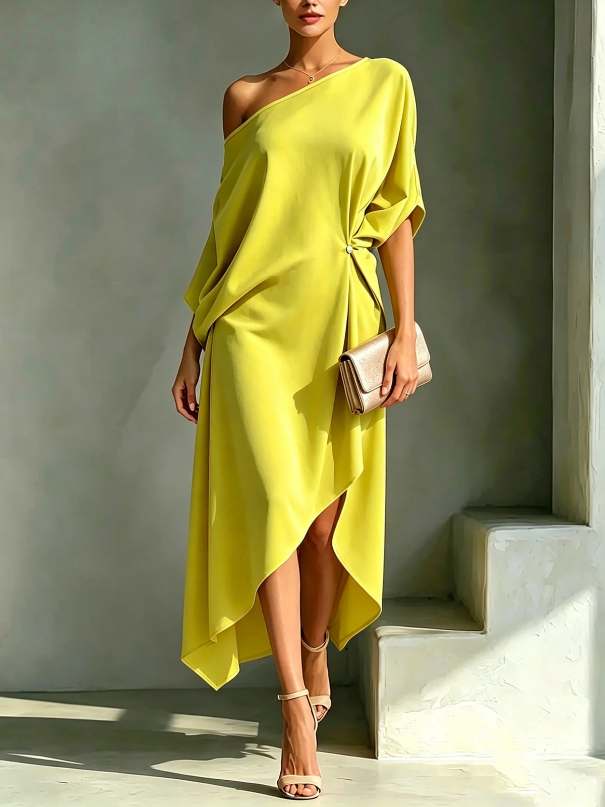 Camila™ │ Vestido Asimétrico Elegante