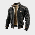 Ricardo™ | Chaqueta con aspecto de cuero y diseño distintivo
