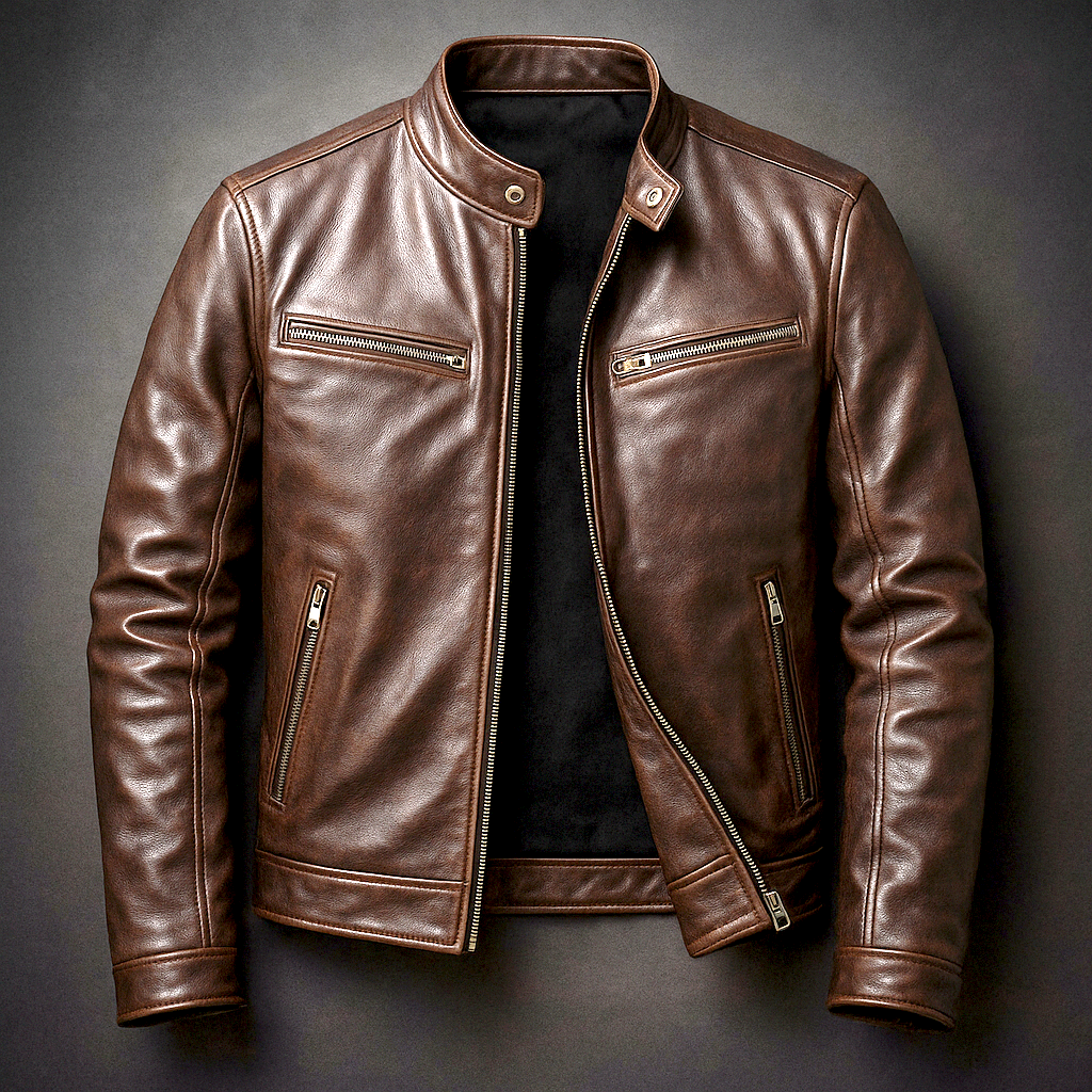 Wilson™ | Chaqueta de Cuero Vintage