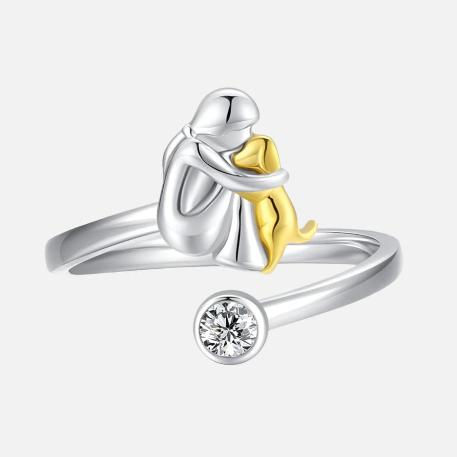 El Abrazo Eterno - Anillo Ajustable