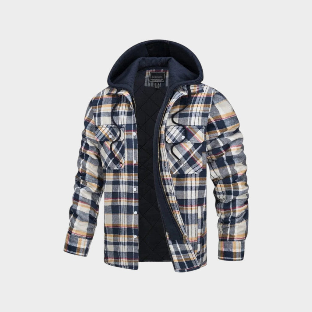 Asger™ | Chaqueta cálida para hombre de mezcla premium de lana