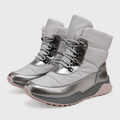 Marta™ | Botas de nieve de media caña con estampado de copos