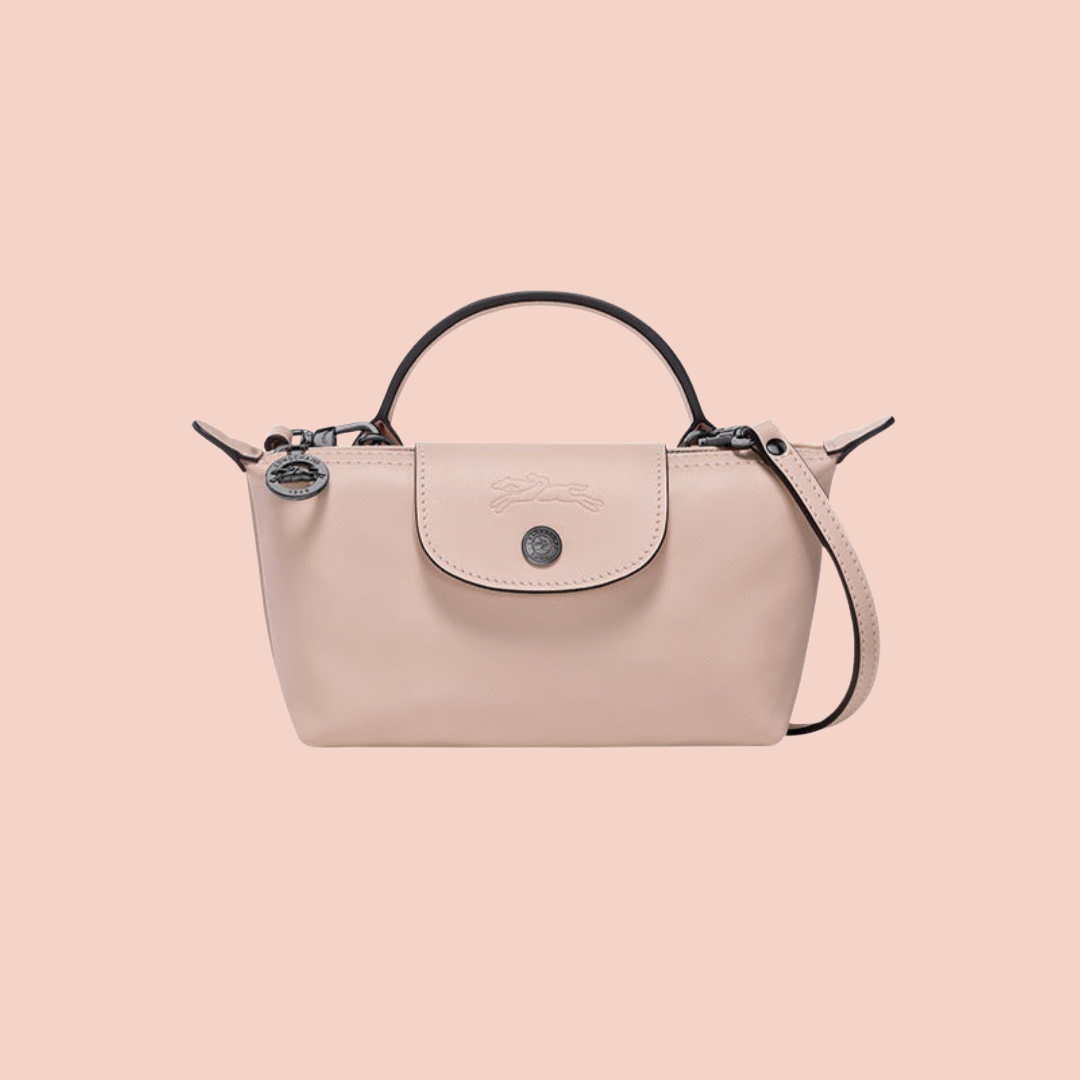 MINI BOLSO DE PIEL | ROSA