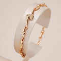 Elegante pulsera de oro