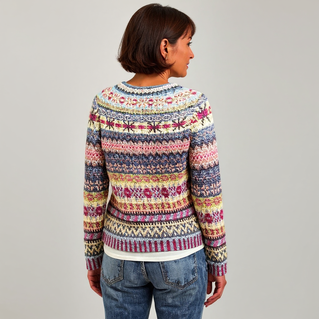 Keira | Jersey de punto vintage con islas