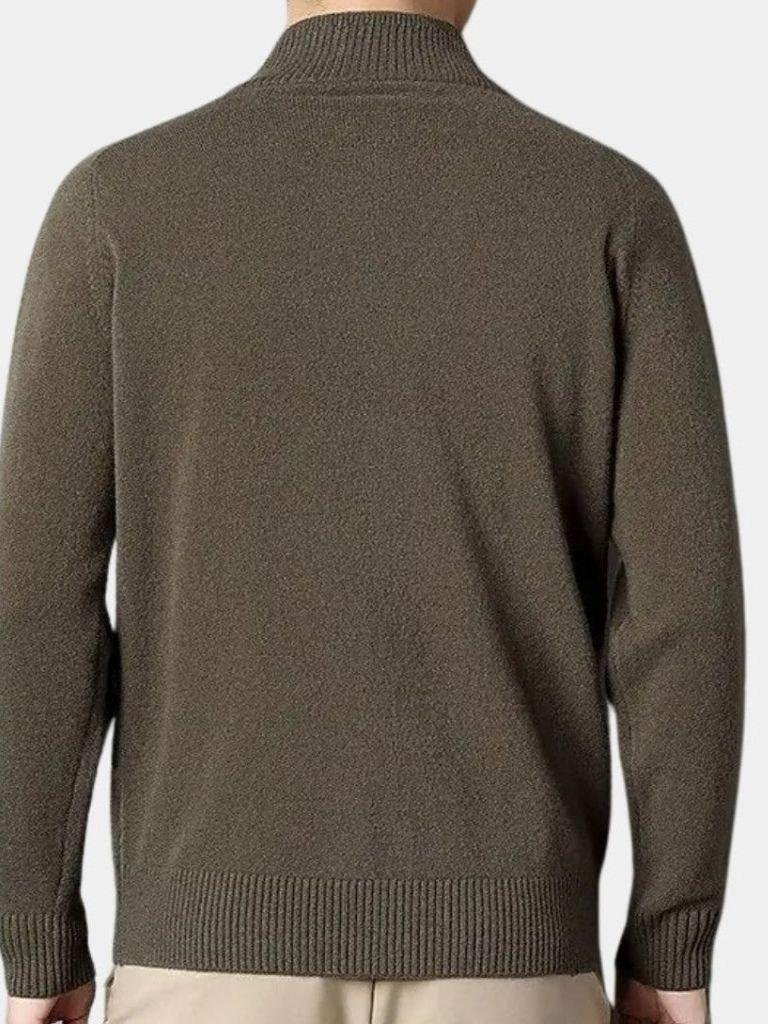 Magnus™ | Sudadera de Cachemira con Cremallera