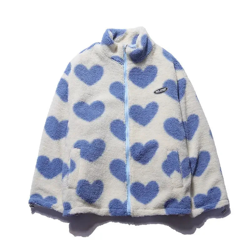 Rosa™ | Chaqueta Reversible con Corazones