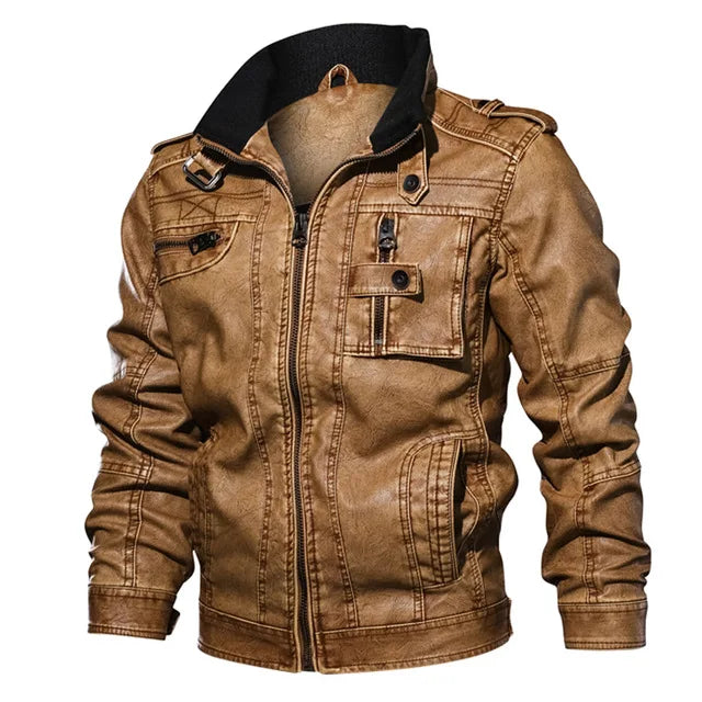 Héctor™ | Chaqueta de cuero de invierno