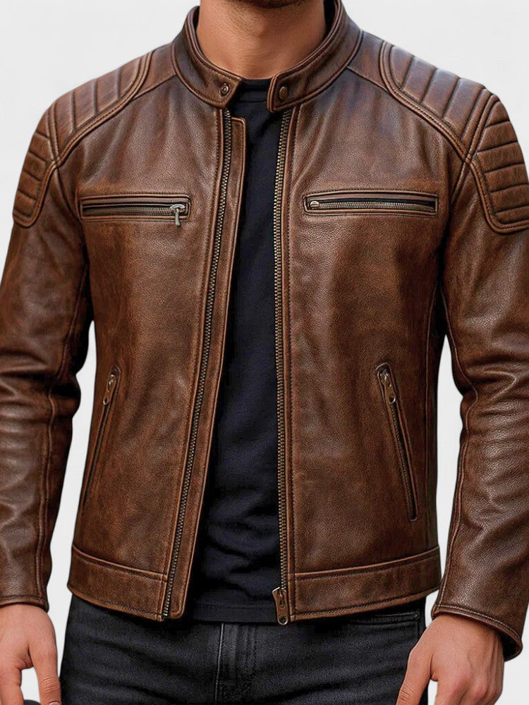Troels™ | Chaqueta de cuero