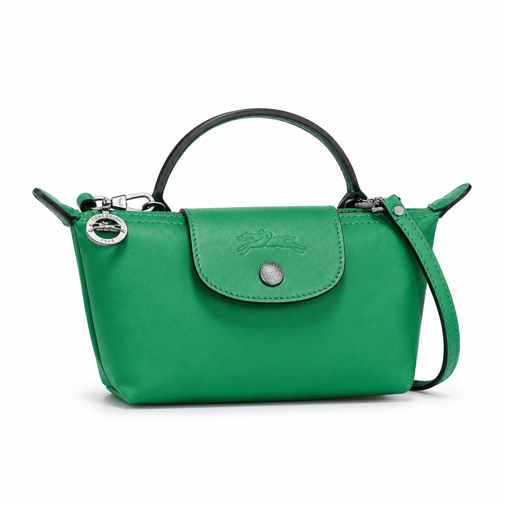 MINI BOLSO DE PIEL | VERDE
