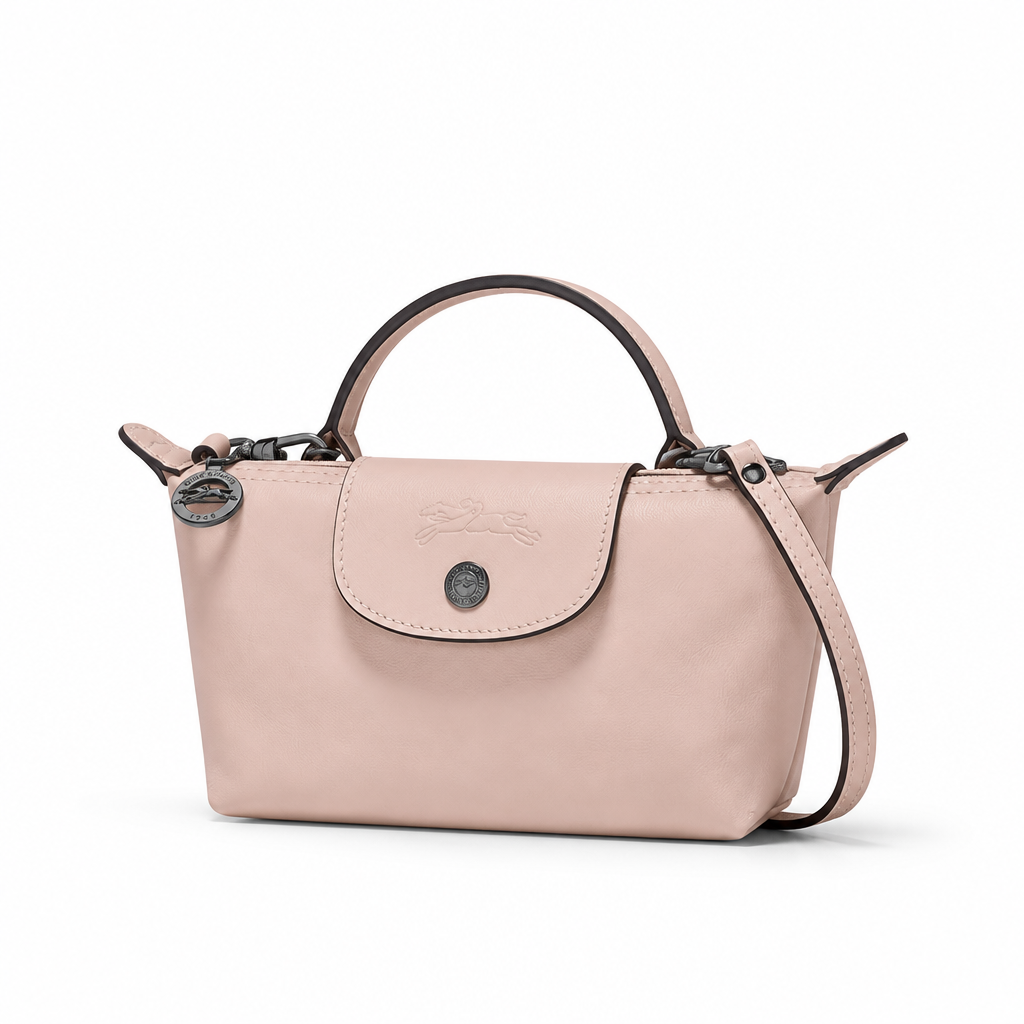 MINI BOLSO DE PIEL | ROSA