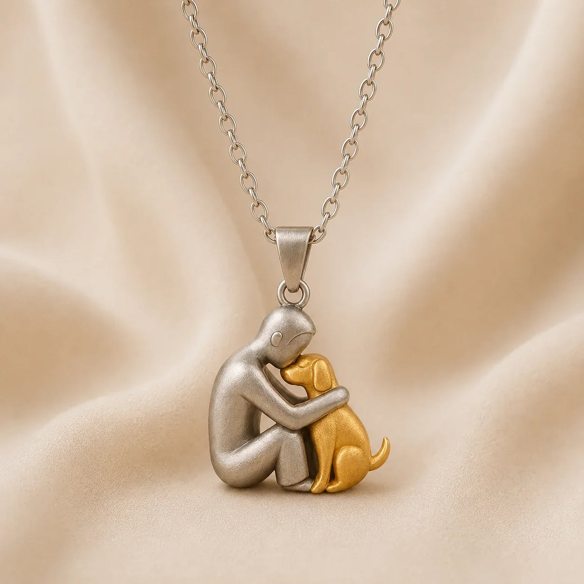 El Abrazo Eterno — Hombre & Perro