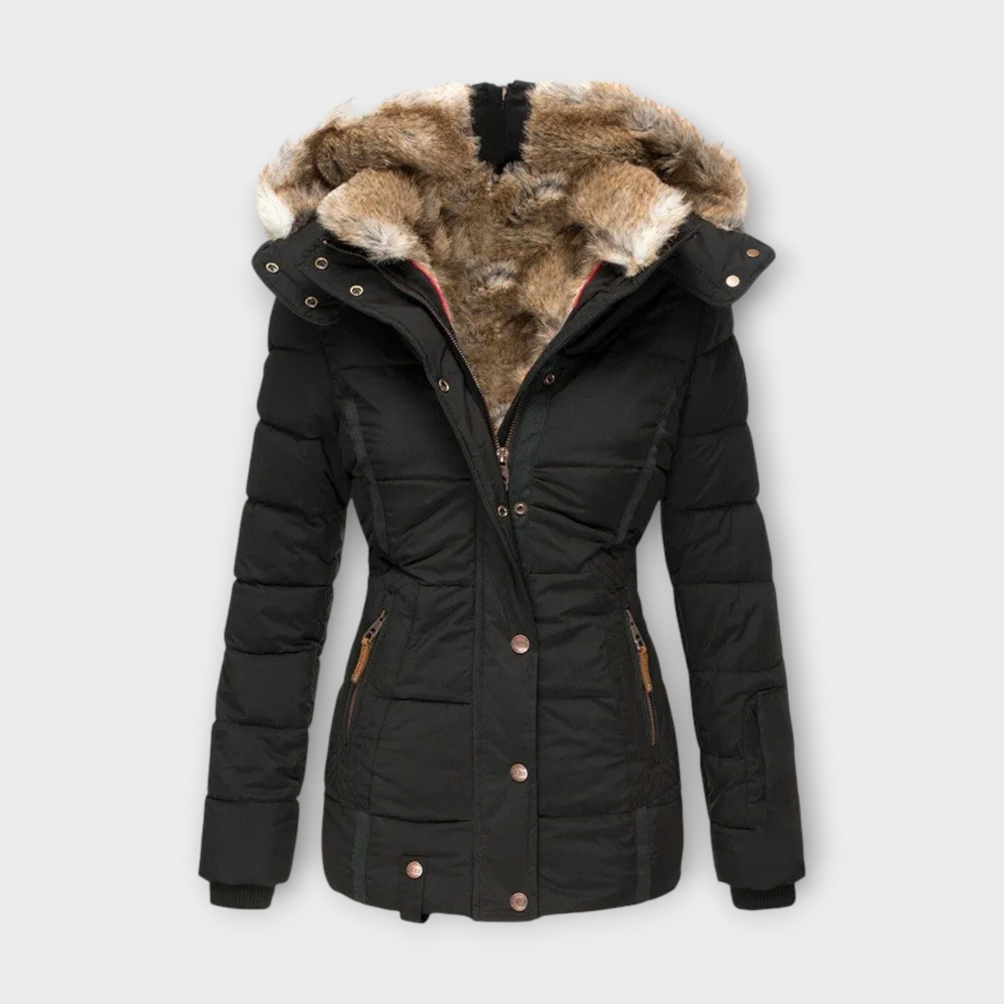 Emine – Chaqueta cálida con forro de pelo