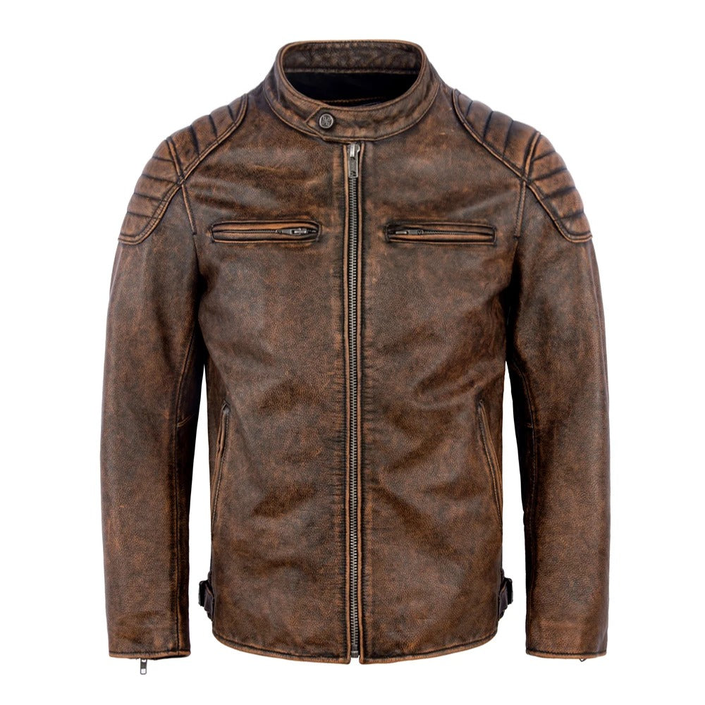 Hugo™ | Chaqueta de cuero vintage